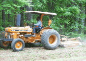 Mowing Tractor