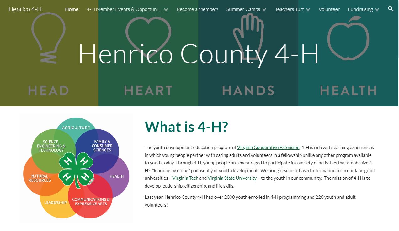 Link to Henrico 4-H Site