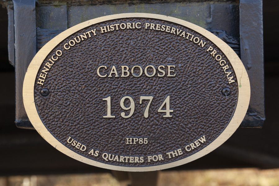 RF&P Caboose Historic Plaque