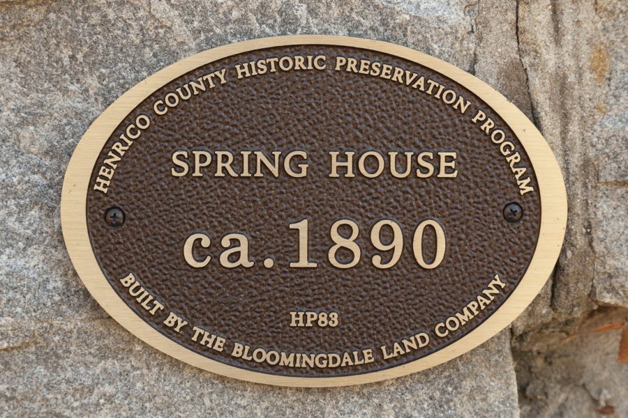 Historic Plaque Spring House