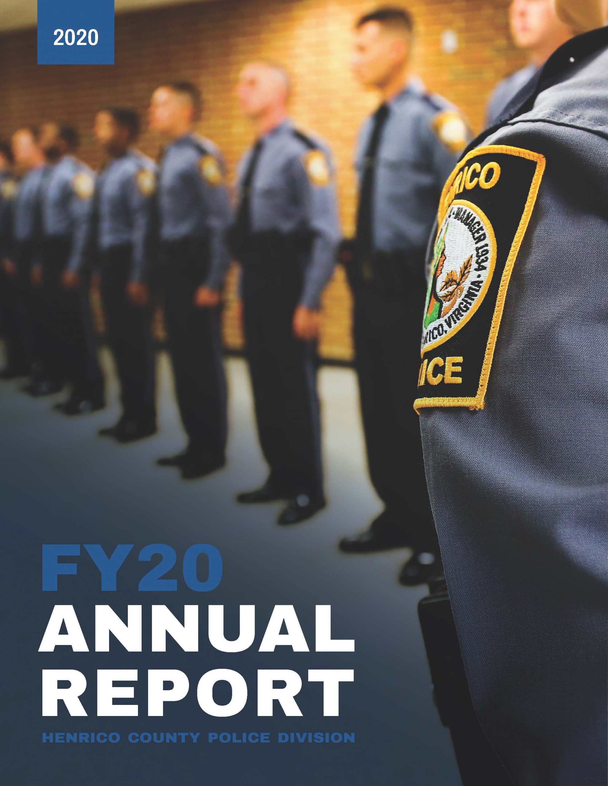 Cover of Henrico Police 2020 Annual Report