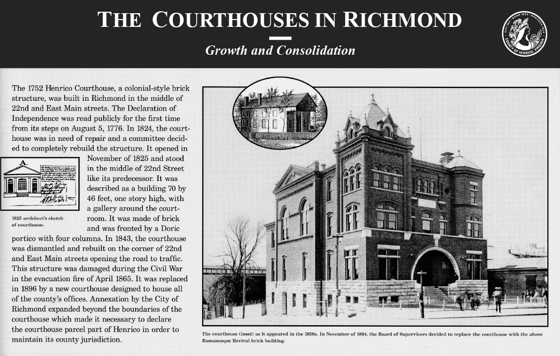 The Courthouses in Richmond-Growth and Consolidation photo