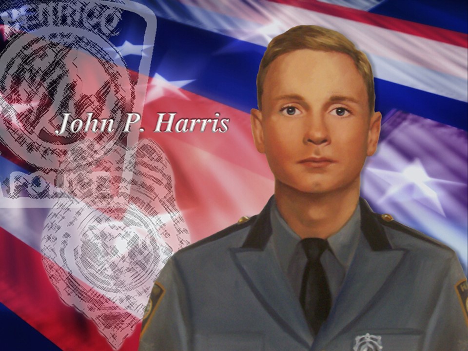 Memorial portrait of John P. Harris