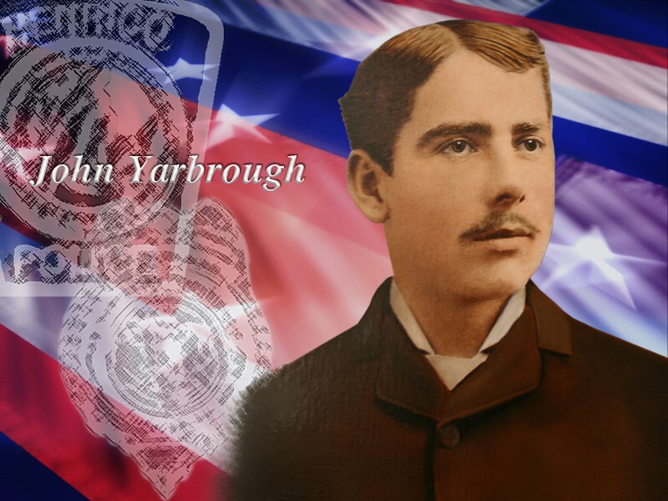 Memorial portrait of John yarbrough