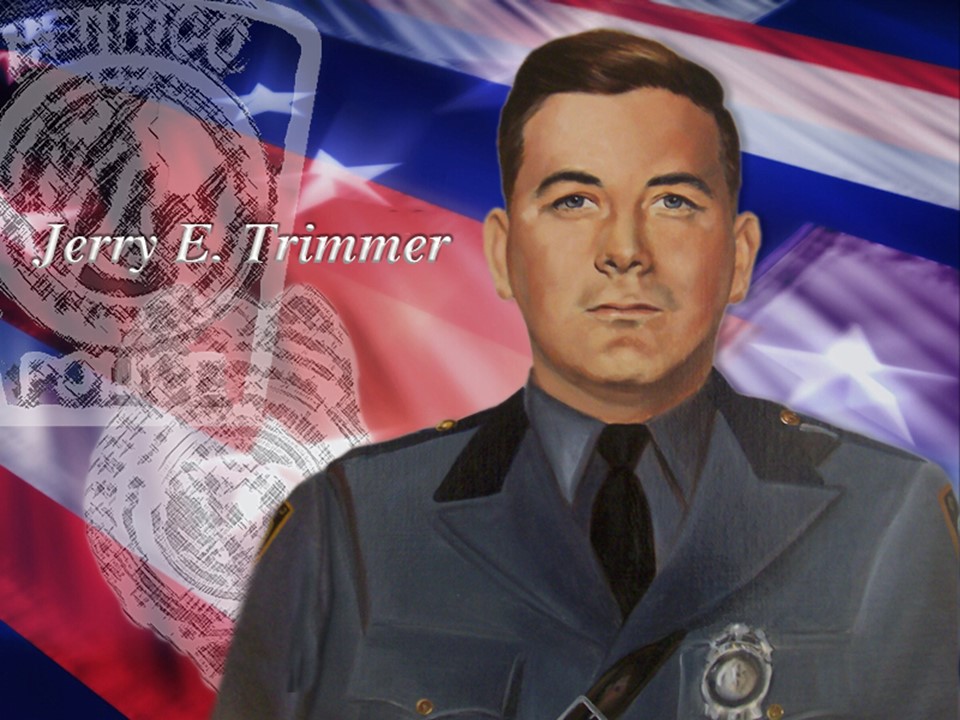 Memorial portrait of Jerry E. Trimmer