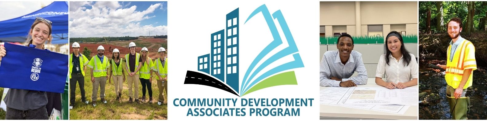 Students and the Community Development Associates Program logo