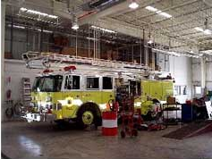 Central Auto Maintenance works on Henrico County Fire Truck