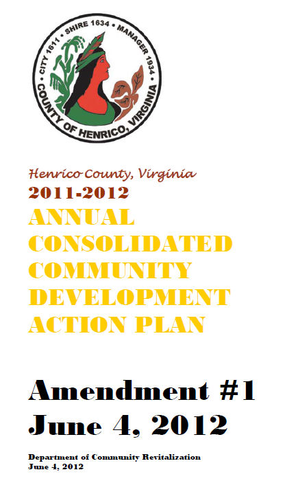 Henrico County 2011 2012 Annual Consolidated Community Development Action Plan Amendment
