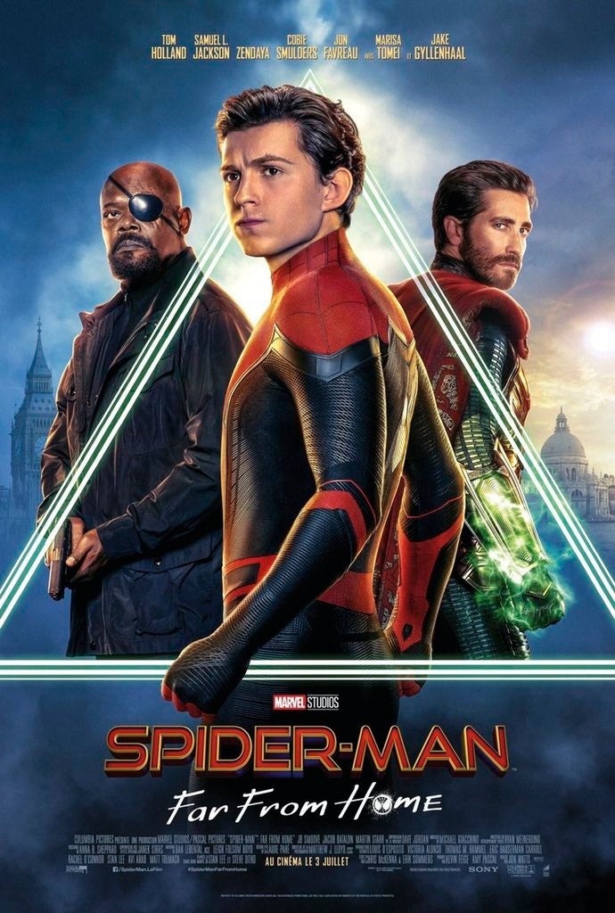 Movie poster for "Spider-Man: Far from Home"